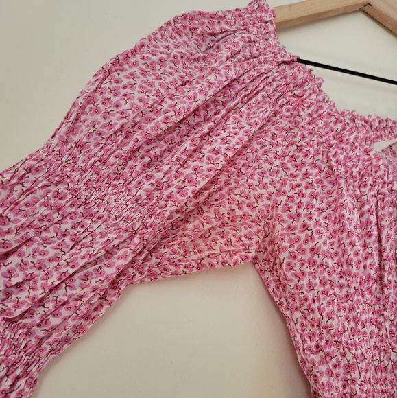 Doen Ischia Dress in Pink Hillside floral EUC - Picture 4 of 14